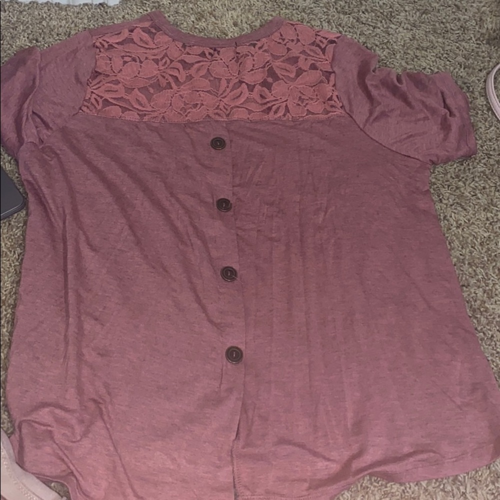 Orange Riss top - Picture 2 of 3